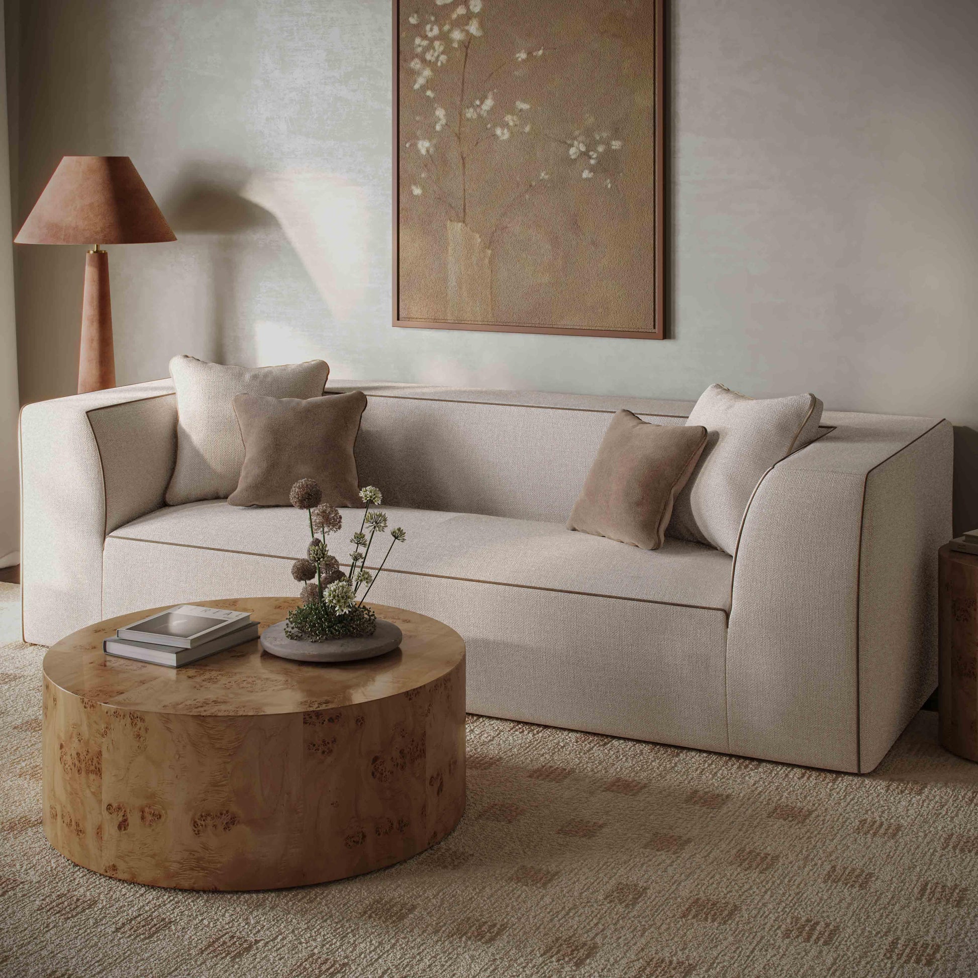 Hari Natural Hand-Tufted Rug - 9' x 12' - Image 2