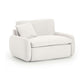 Rachelle Cream Performance Velvet Lounge Chair - Image 1