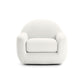 Tiago Swivel Accent Chair - Cream - Image 3