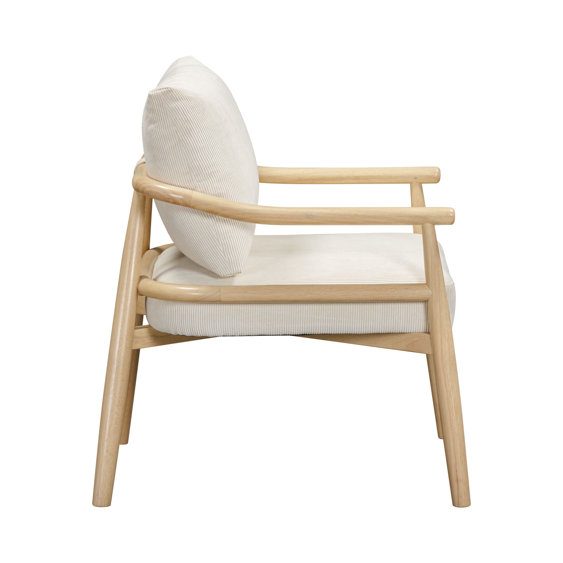 Dixie Accent Chair - Off-White - Image 4