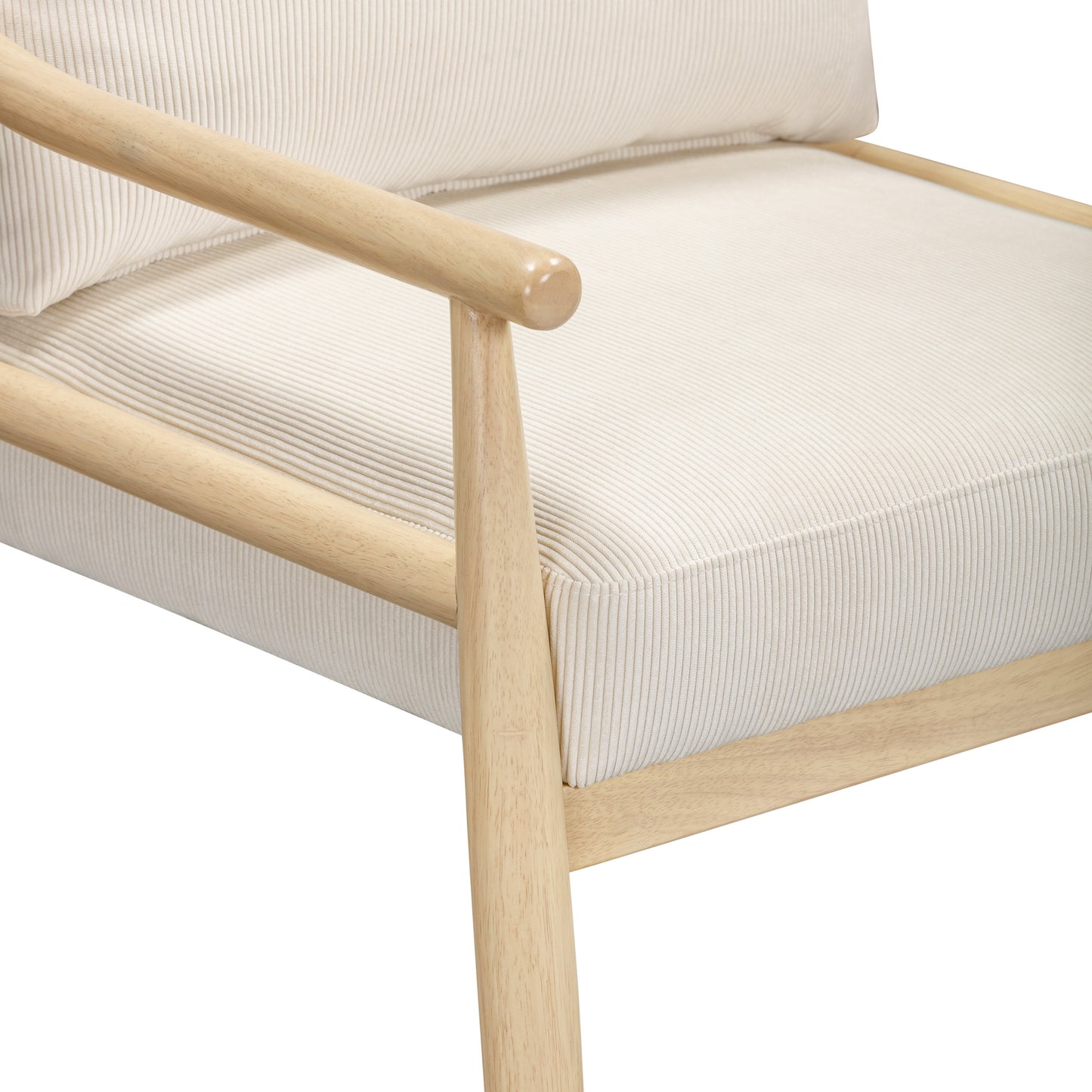 Dixie Accent Chair - Off-White - Image 5