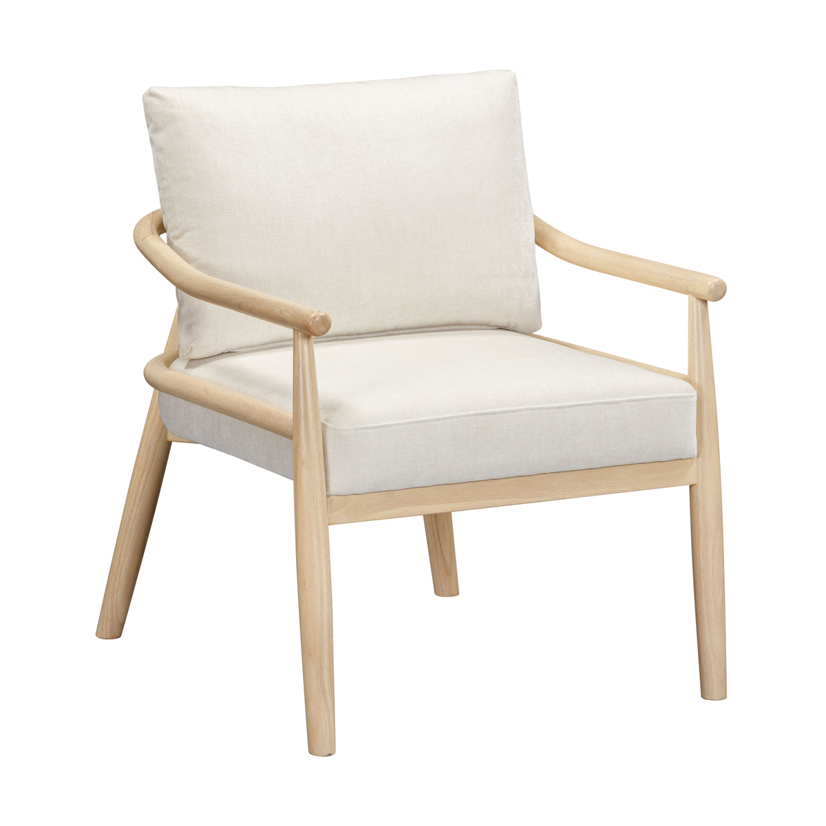 Dixie Accent Chair - Cream - Image 1