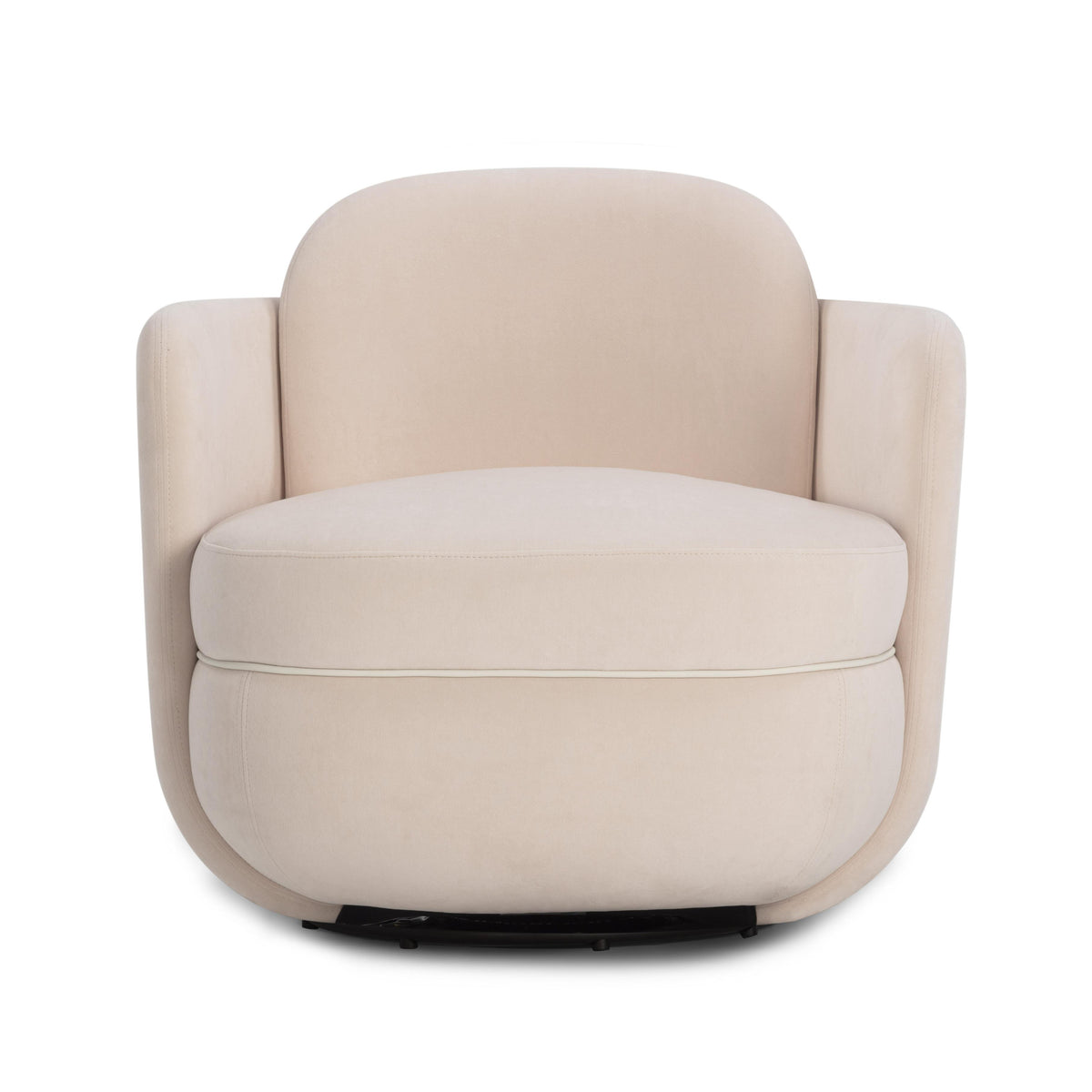 TOV-S54471 wolfie velvet swivel chair 3