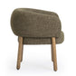 Foxy Performance Fabric Accent Chair - Green - Image 4