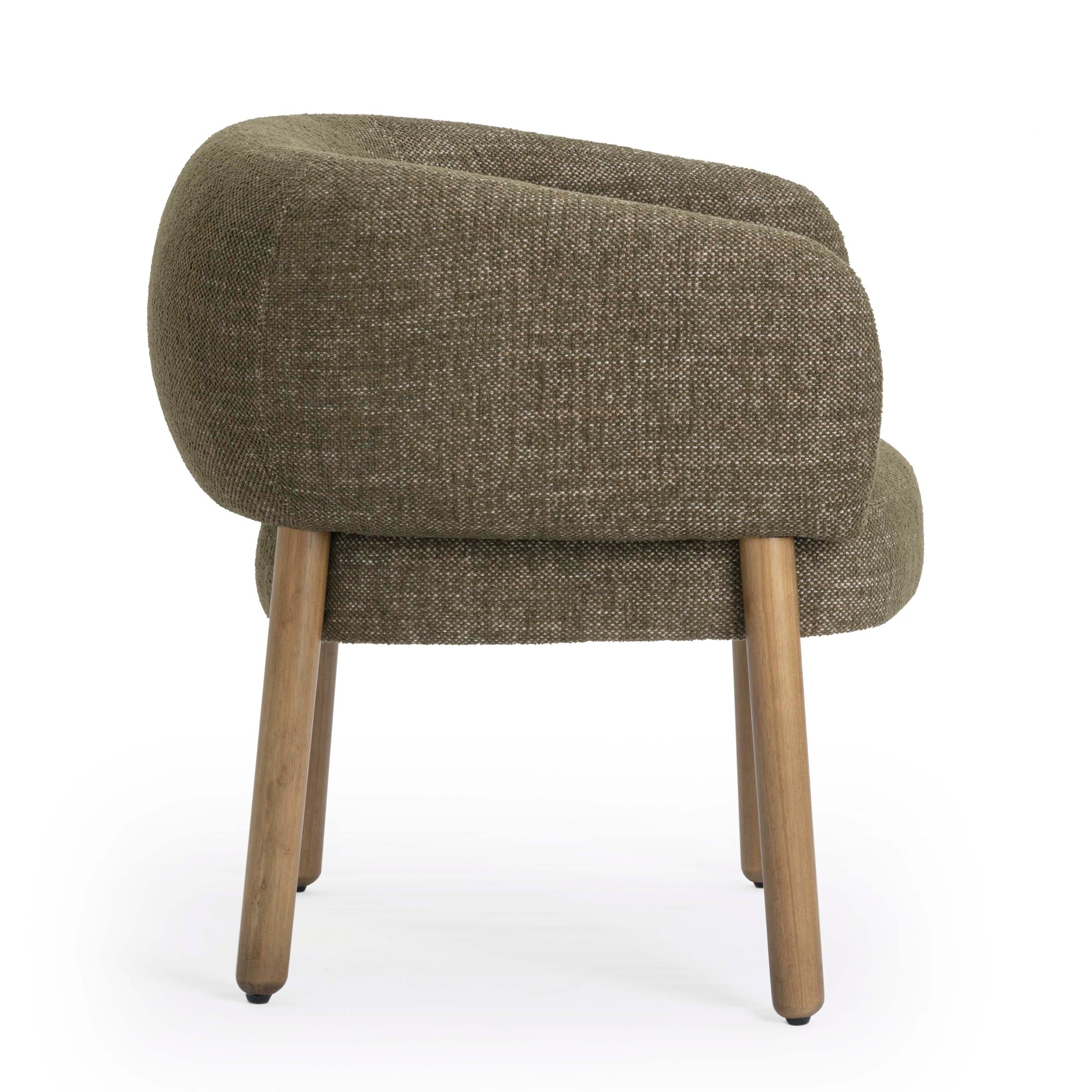 Foxy Performance Fabric Accent Chair - Green - Image 4