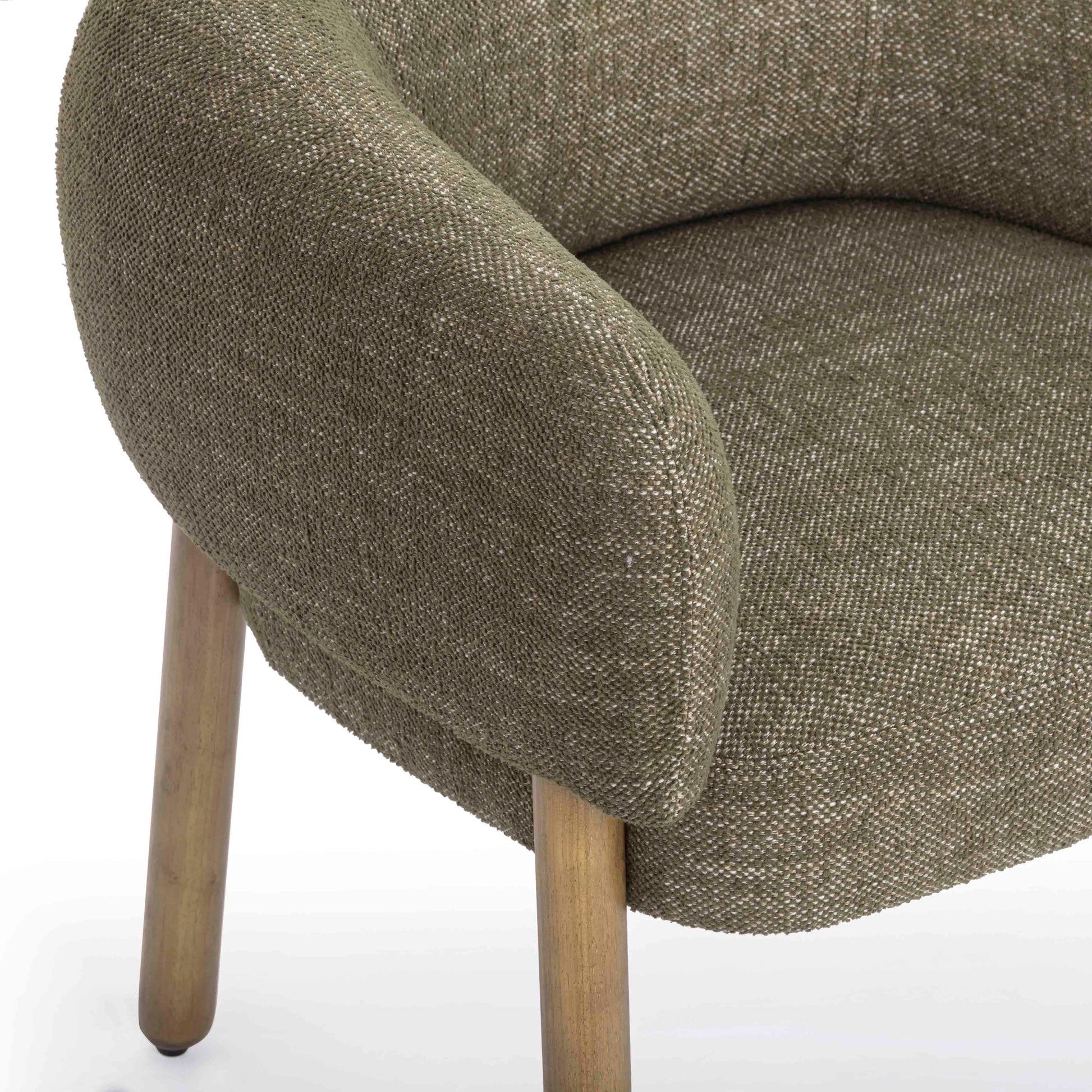 Foxy Performance Fabric Accent Chair - Green - Image 6