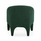 Kris Contract-Grade Chenille Accent Chair - Forest Green - Image 5