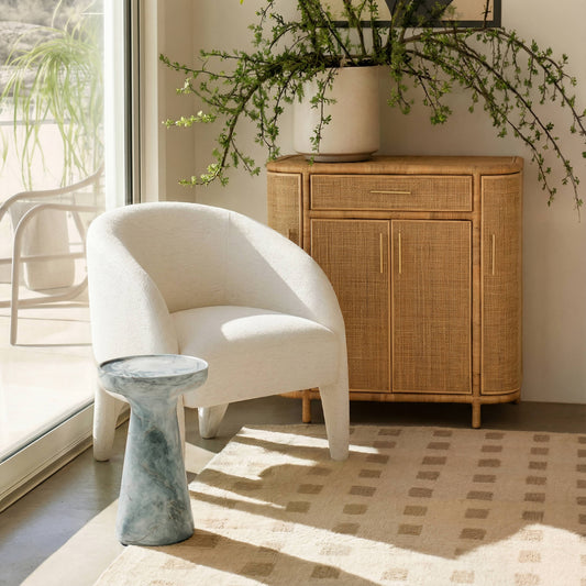 Kris Contract-Grade Chenille Accent Chair - Image 2