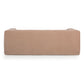 Alder 89" Upcycled Contract-Grade Chenille Sofa - Peach - Image 6