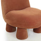 Stomp Upcycled Performance Chenille Accent Chair - Rust - Image 6