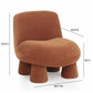 Stomp Upcycled Performance Chenille Accent Chair - Rust - Image 5