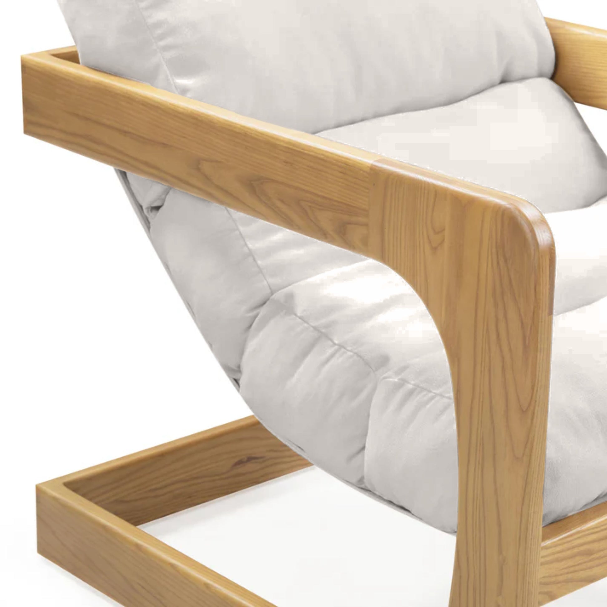 Palma Accent Chair - Off-White - Image 6