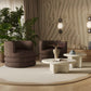 Astor Swivel Hotel Lounge Chair - Brown - Image 2