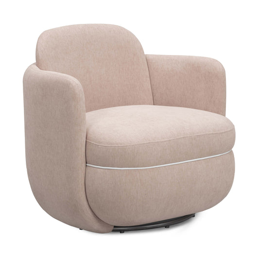 Wolfie Performance Chenille Swivel Accent Chair - Image 1