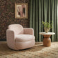 Wolfie Performance Chenille Swivel Accent Chair - Pink - Image 3