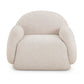 Marius Contract-Grade Boucle Accent Chair - Cream - Image 3