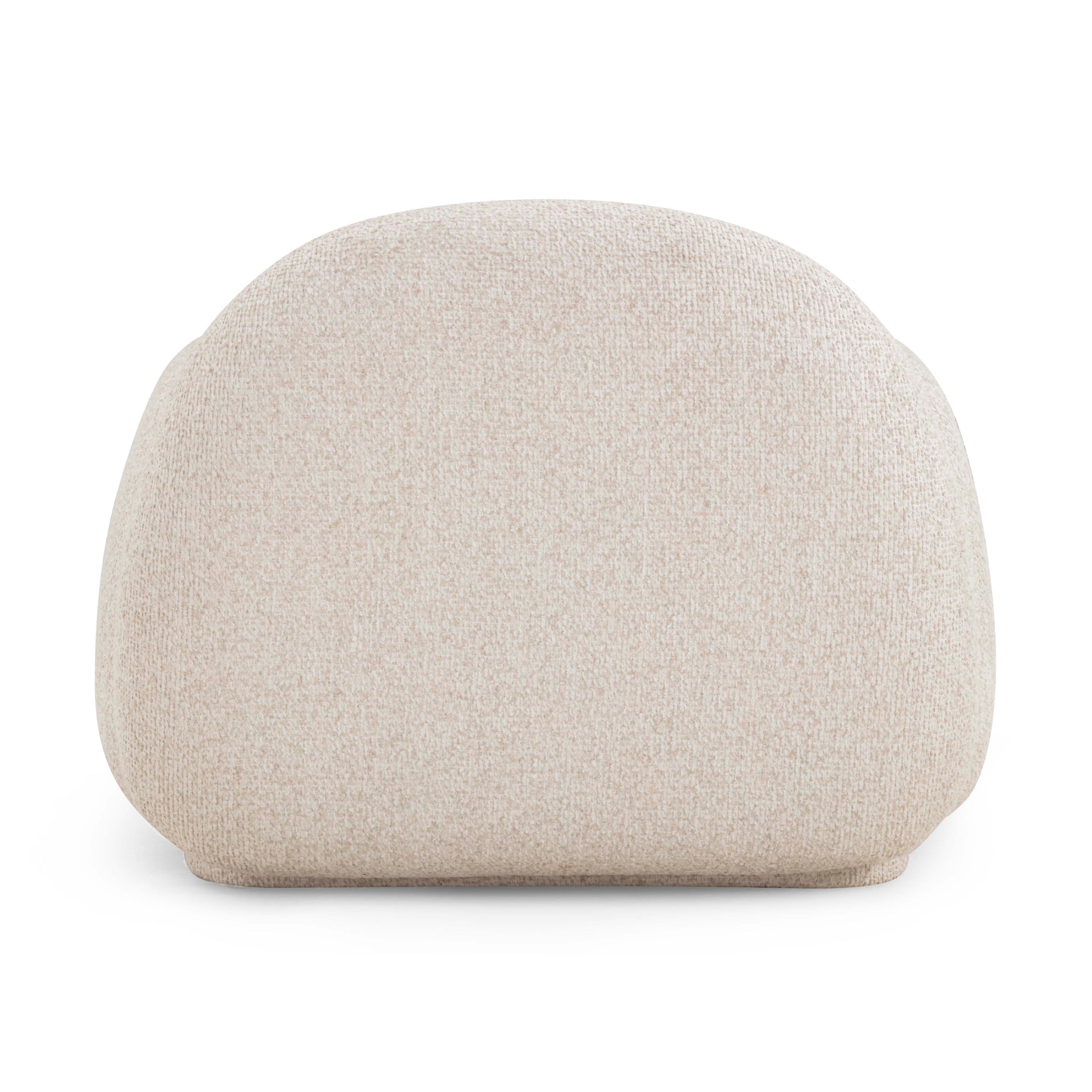 Marius Contract-Grade Boucle Accent Chair - Cream - Image 5