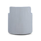 Passe Striped Linen Swivel Accent Chair - Blue Stripes - Image 6