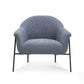 Lua Performance Chenille Accent Chair - Blue - Image 3