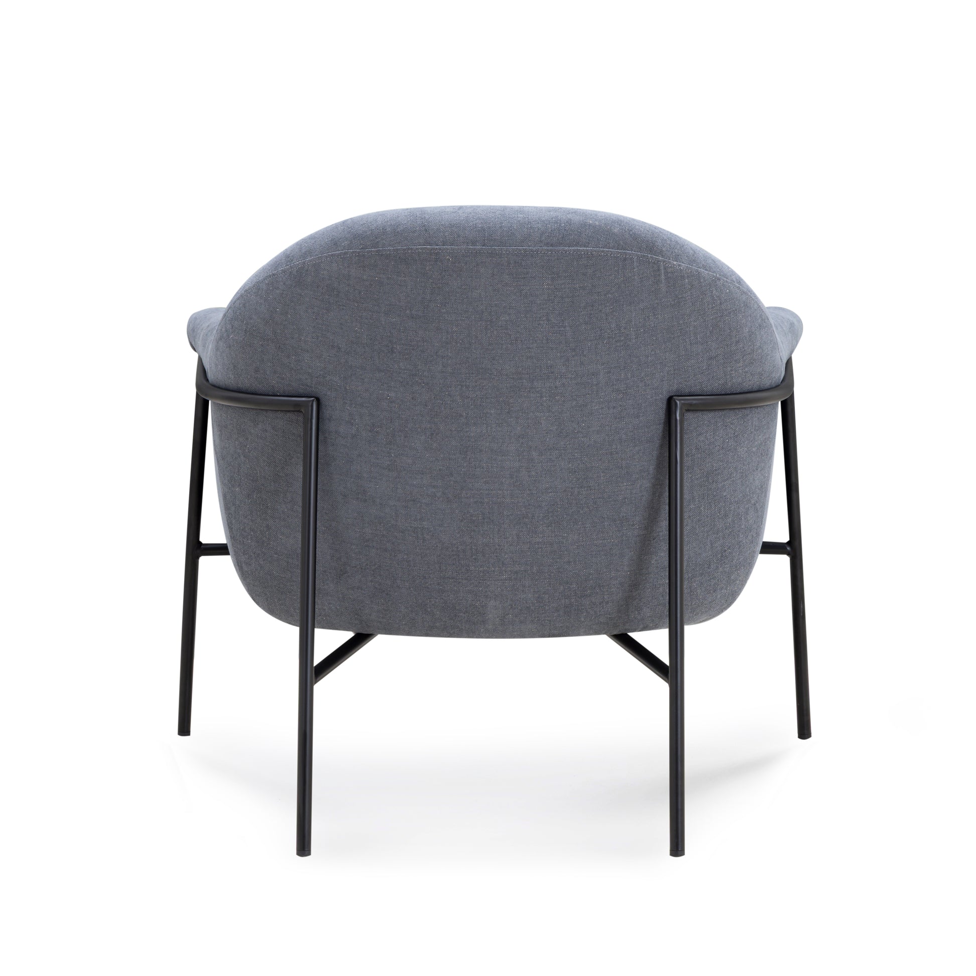 Lua Performance Chenille Accent Chair - Blue - Image 6