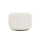 Jasmine Performance Velvet Swivel Accent Chair - Cream - Image 6