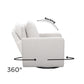 Nancy Nursing Chair - Light Grey - Image 7