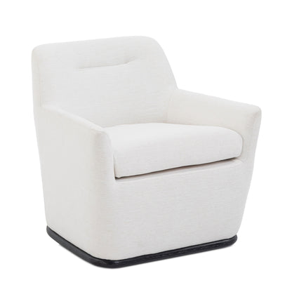 Mado Swivel Accent Chair - Chalk - Image 1