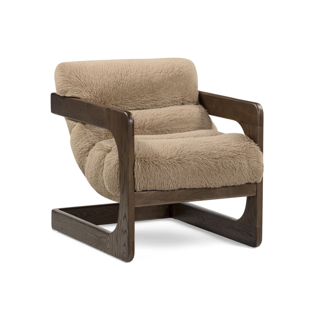 Palma Accent Chair - Taupe - Image 1