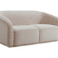 Yara 70" Loveseat - Beige - Image 3
