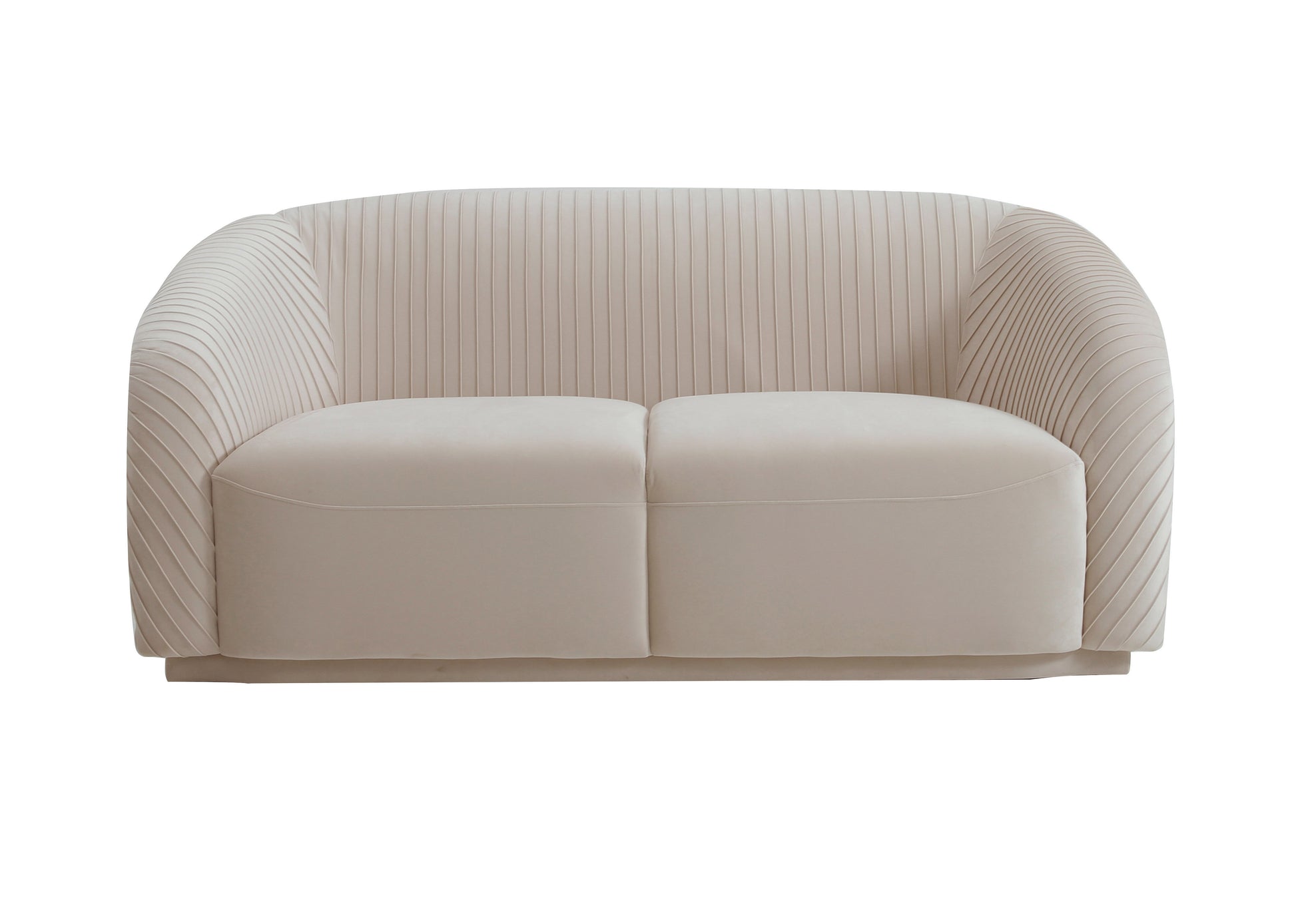 Yara 70" Loveseat - Beige - Image 1