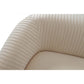Yara 70" Pleated Velvet Loveseat