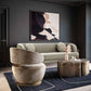 Austin Performance Fabric Swivel Accent Chair - Champagne - Image 2