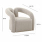 Jenn Speckled Performance Boucle Accent Chair - Image 6