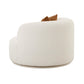 Fickle Swivel Accent Chair - Cream - Image 6