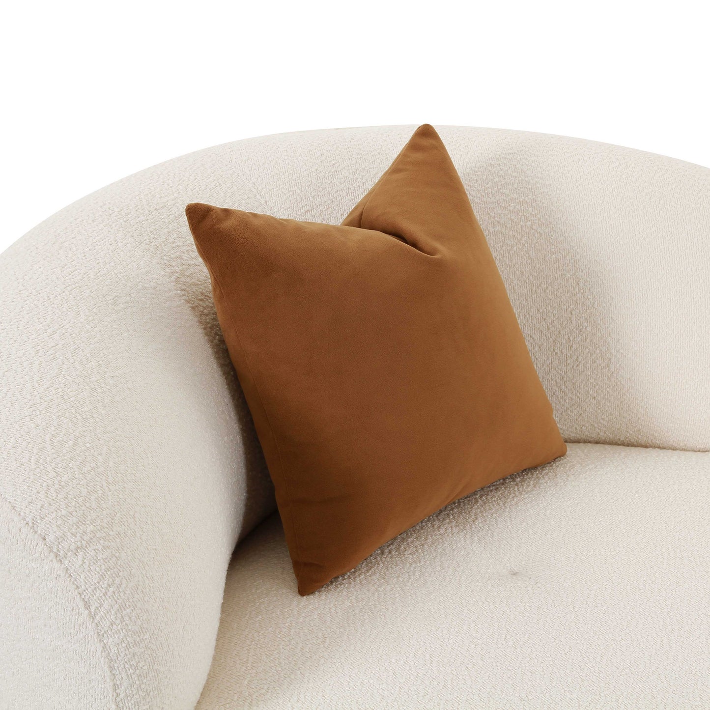 Fickle Swivel Accent Chair - Cream - Image 3