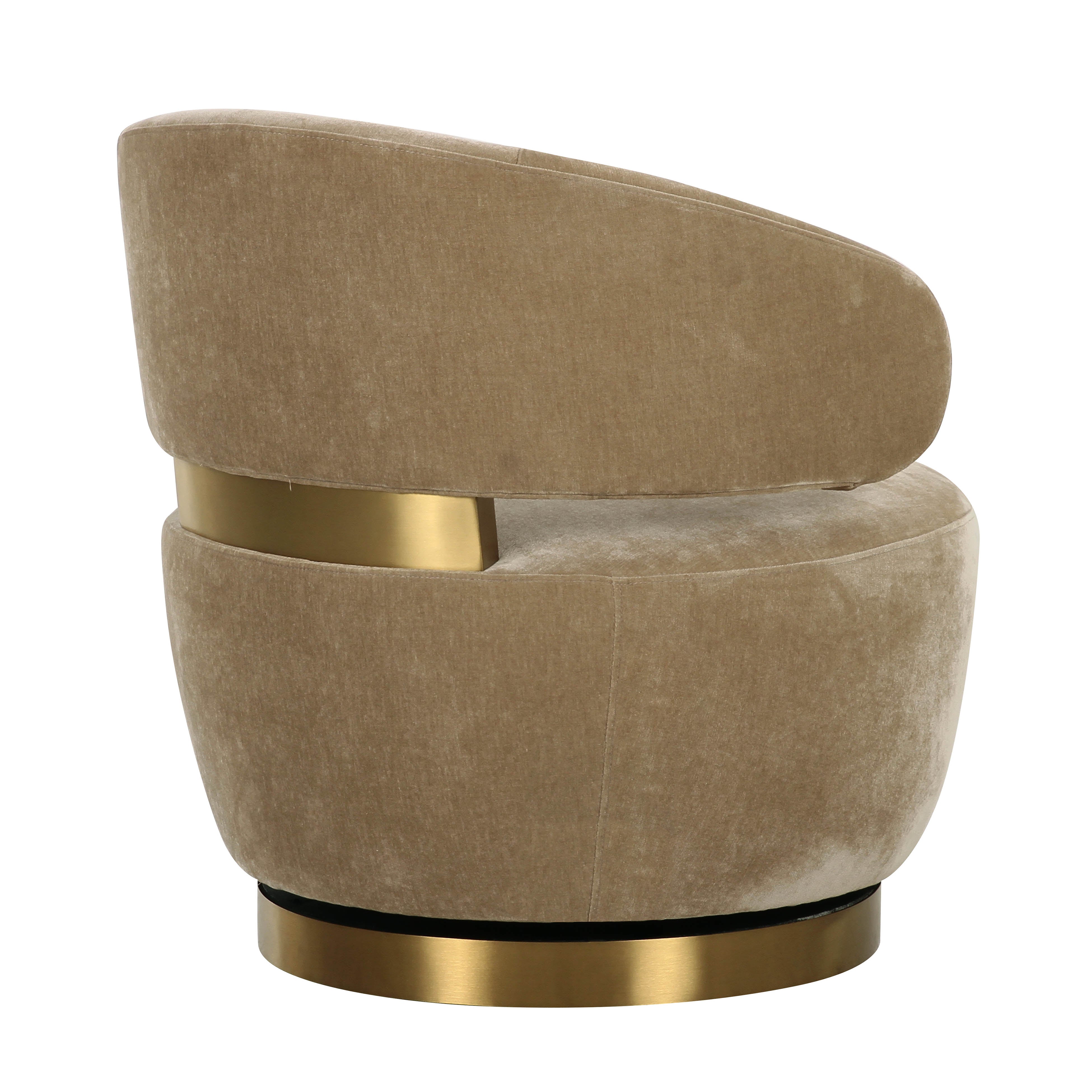 Austin Upcycled Swivel Chair – TOV Furniture