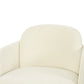 Solange Performance Velvet Swivel Accent Chair - Cream - Image 5