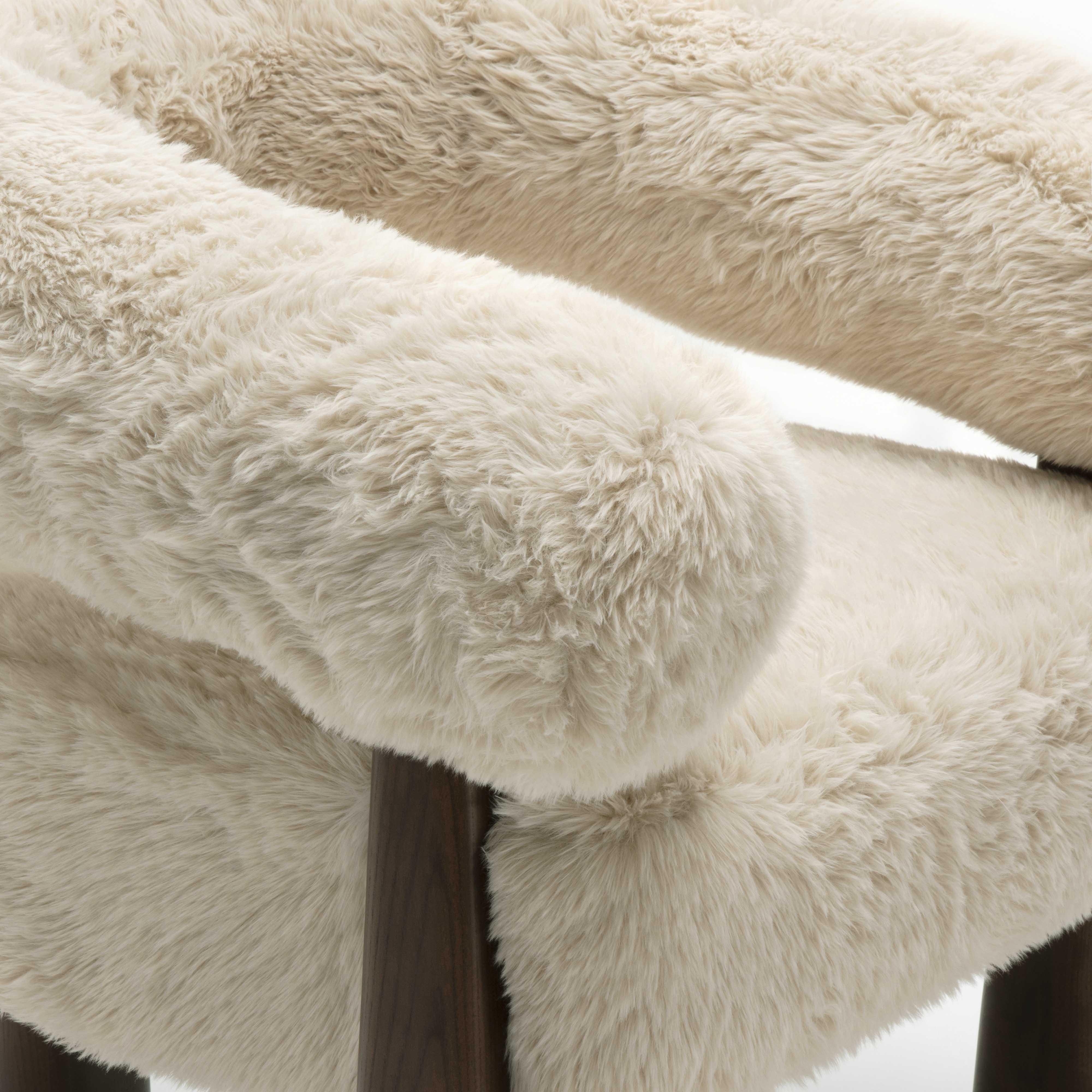 Spara Vegan Shearling Accent Chair | TOV Furniture