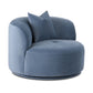 Fickle Swivel Accent Chair - Bluestone - Image 3