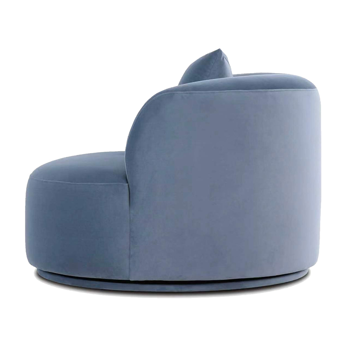 Fickle Swivel Accent Chair - Bluestone - Image 4