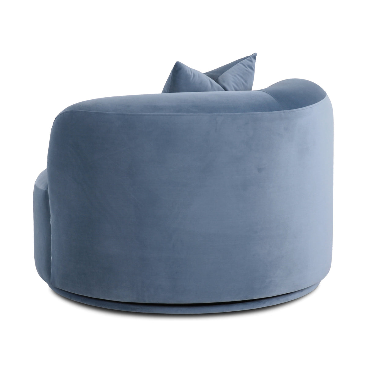Fickle Swivel Accent Chair - Bluestone - Image 5
