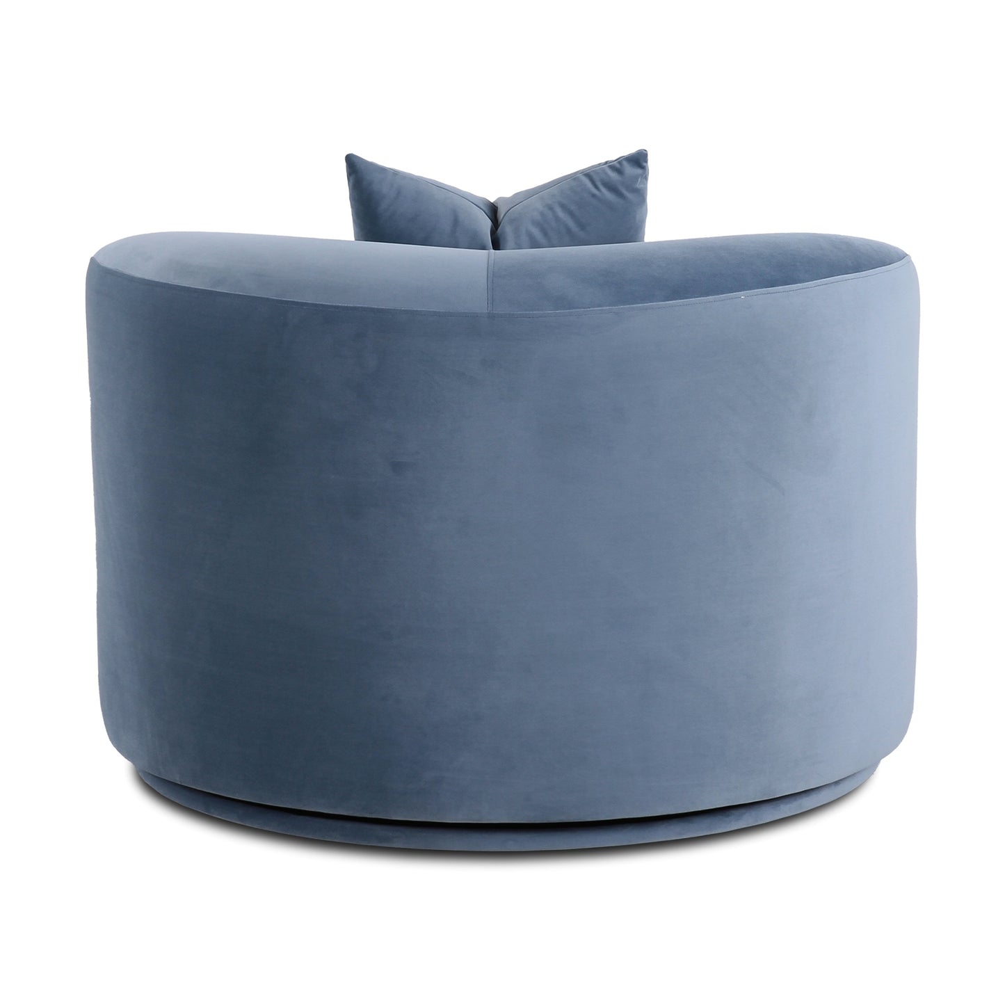 Fickle Swivel Accent Chair - Bluestone - Image 6
