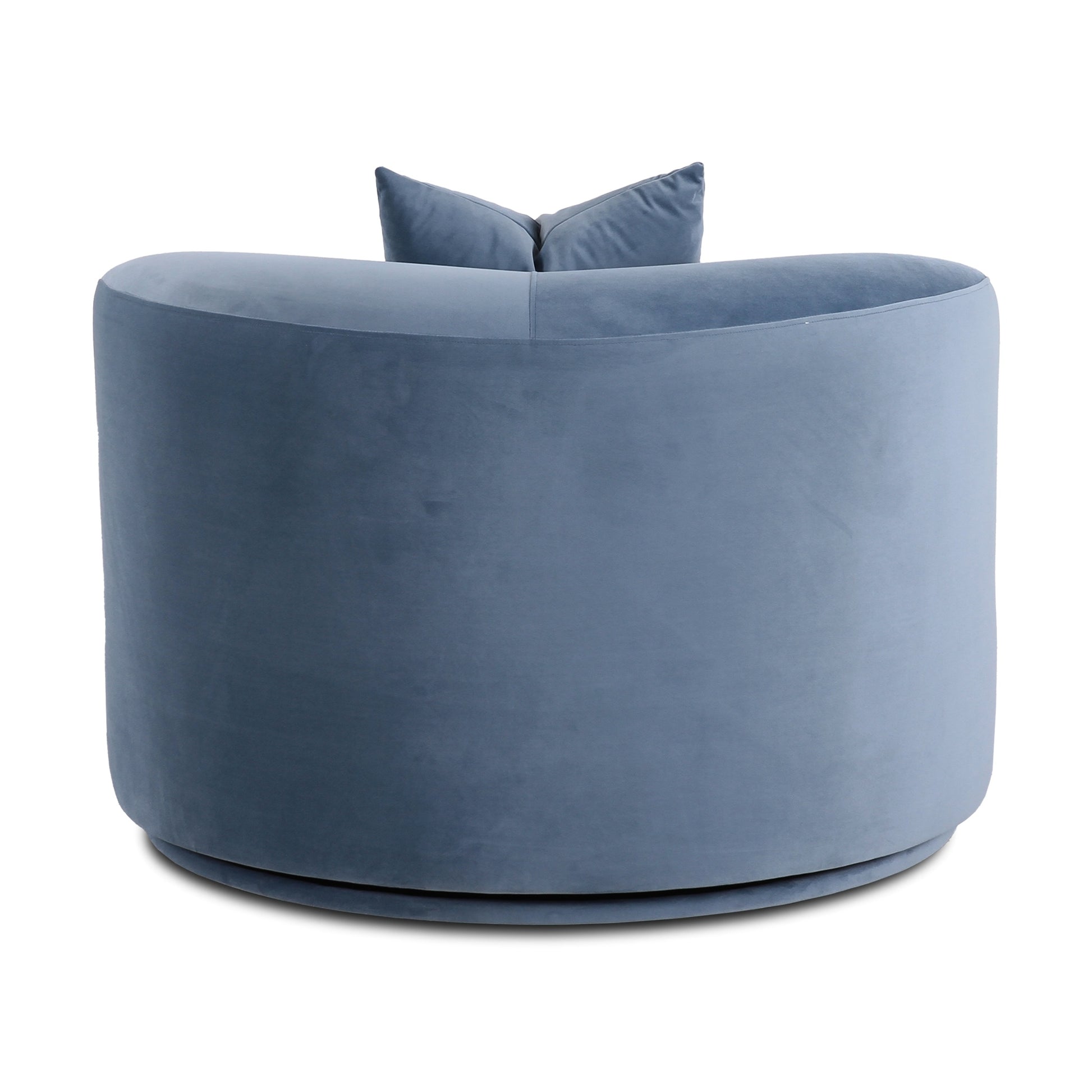 Fickle Swivel Accent Chair - Bluestone - Image 6