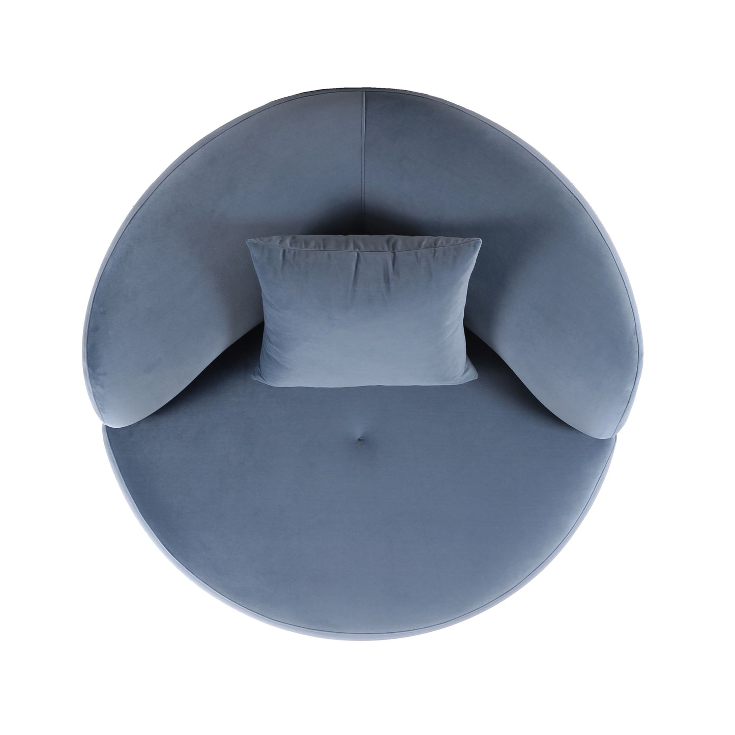 Fickle Swivel Accent Chair - Bluestone - Image 8