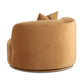 Fickle Swivel Accent Chair - Camel - Image 4