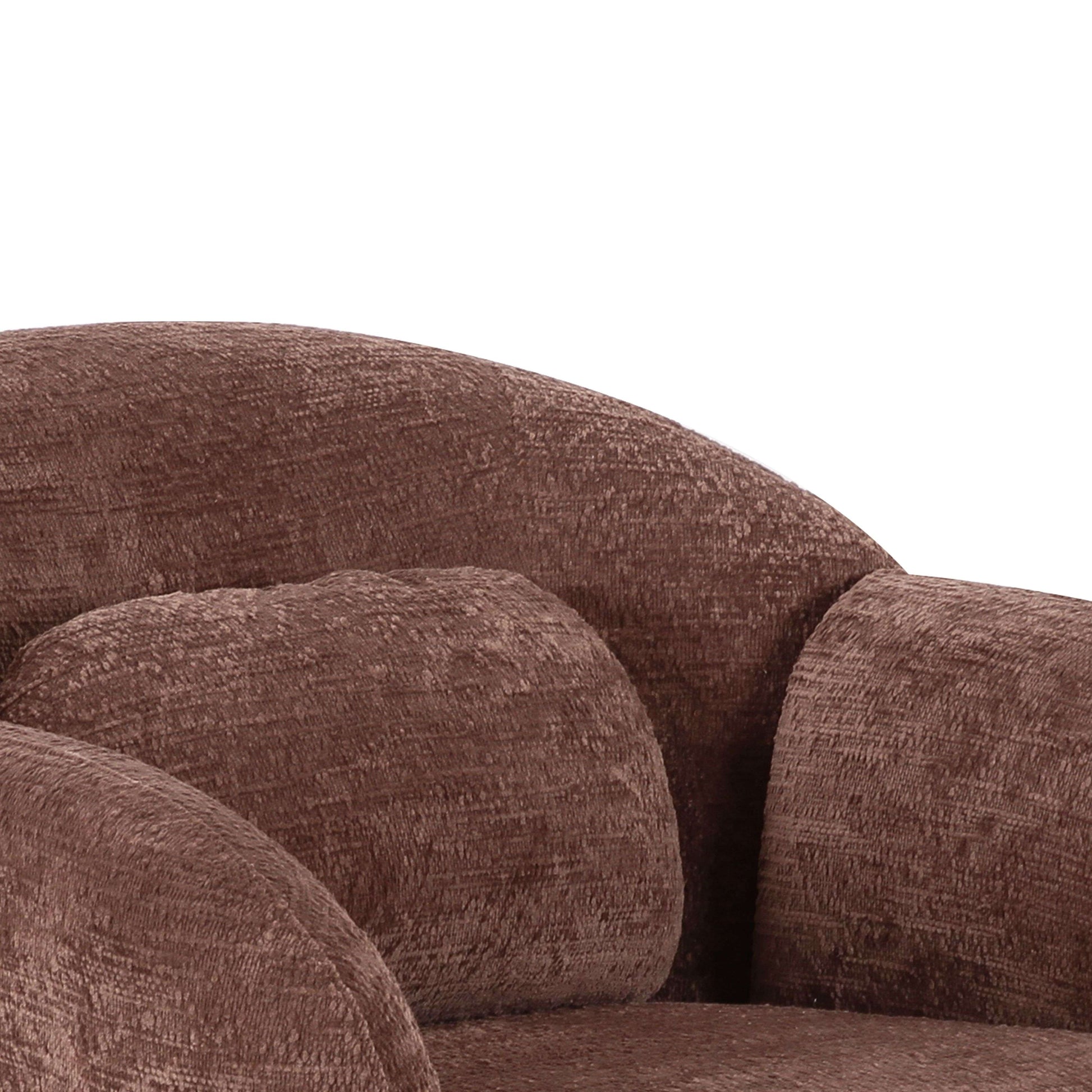 Misty Accent Chair - Chocolate Brown - Image 5