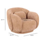 Misty Accent Chair - Tan - Image 8