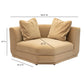 Perry Modular Corner Wedge - Tan - Image 6