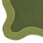 Wavy Challah Cover - Green - Image 4