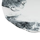 Mera Resin Petal Tray - Black and White - Image 4